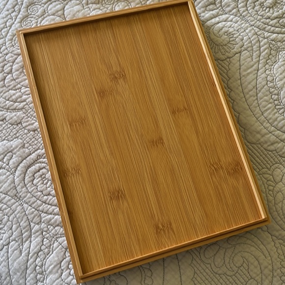 Bamboo stackable jewelry tray - Picture 3 of 3
